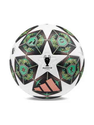 Ballon de Foot Blanc/Vert/Noir JH1279 1