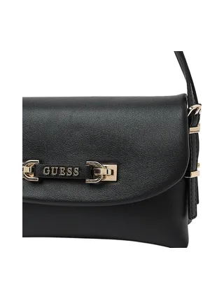 Sac à Bandoulière Noir Femme Guess Lefia 3