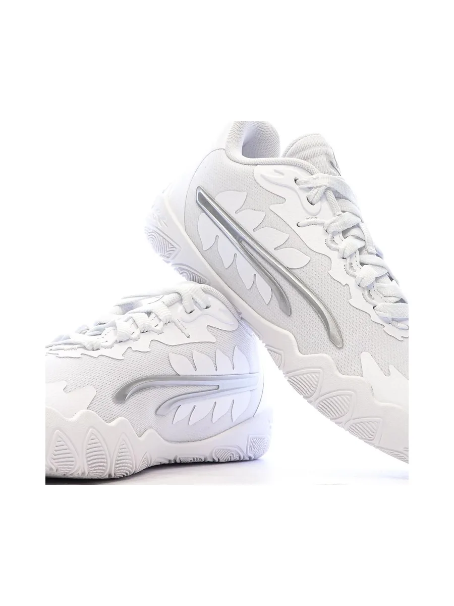Chaussures de Basketball Blanc/Bleu Homme Puma Stewie 3 7