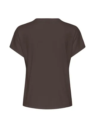 T-Shirt Marron Femme JDY Ilse Pocket 2