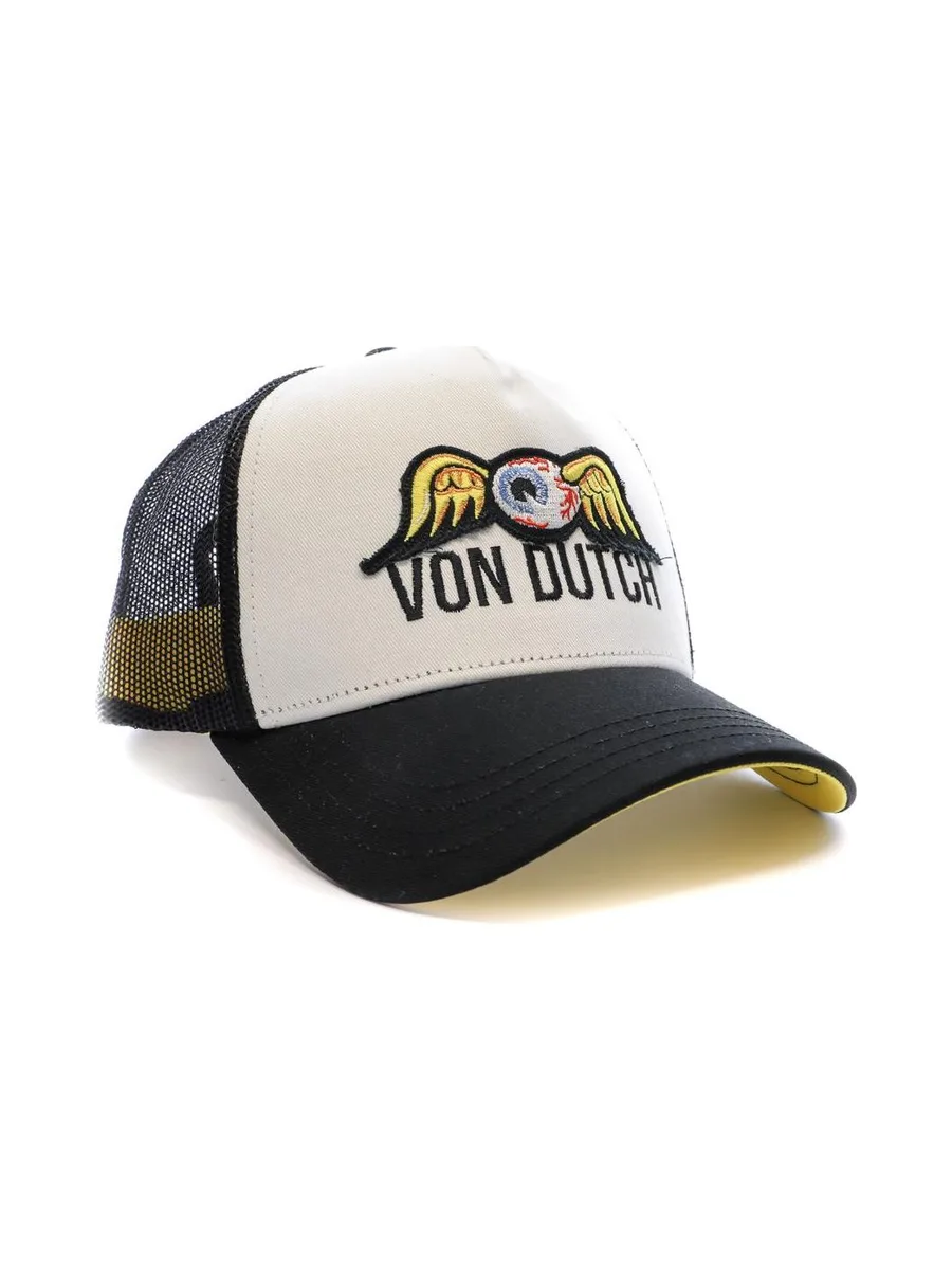Casquette Noir/Blanc Homme Von Dutch Eye 3