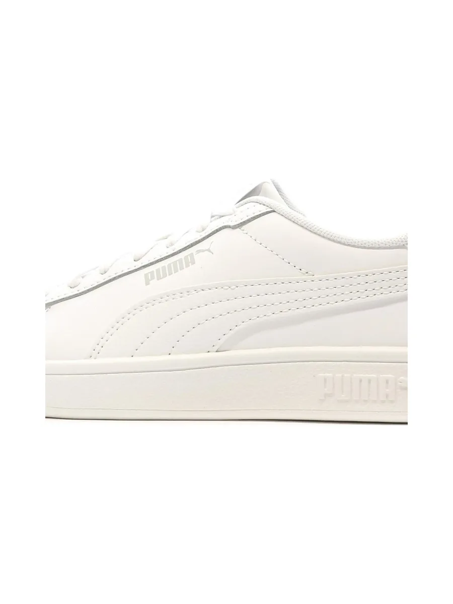 Baskets Blanches Fille Puma Smash 3.0 8