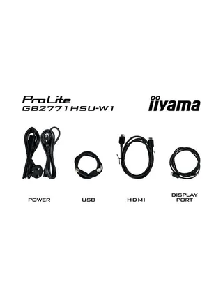 iiyama G-MASTER GB2771HSU-W1 computer monitor 15