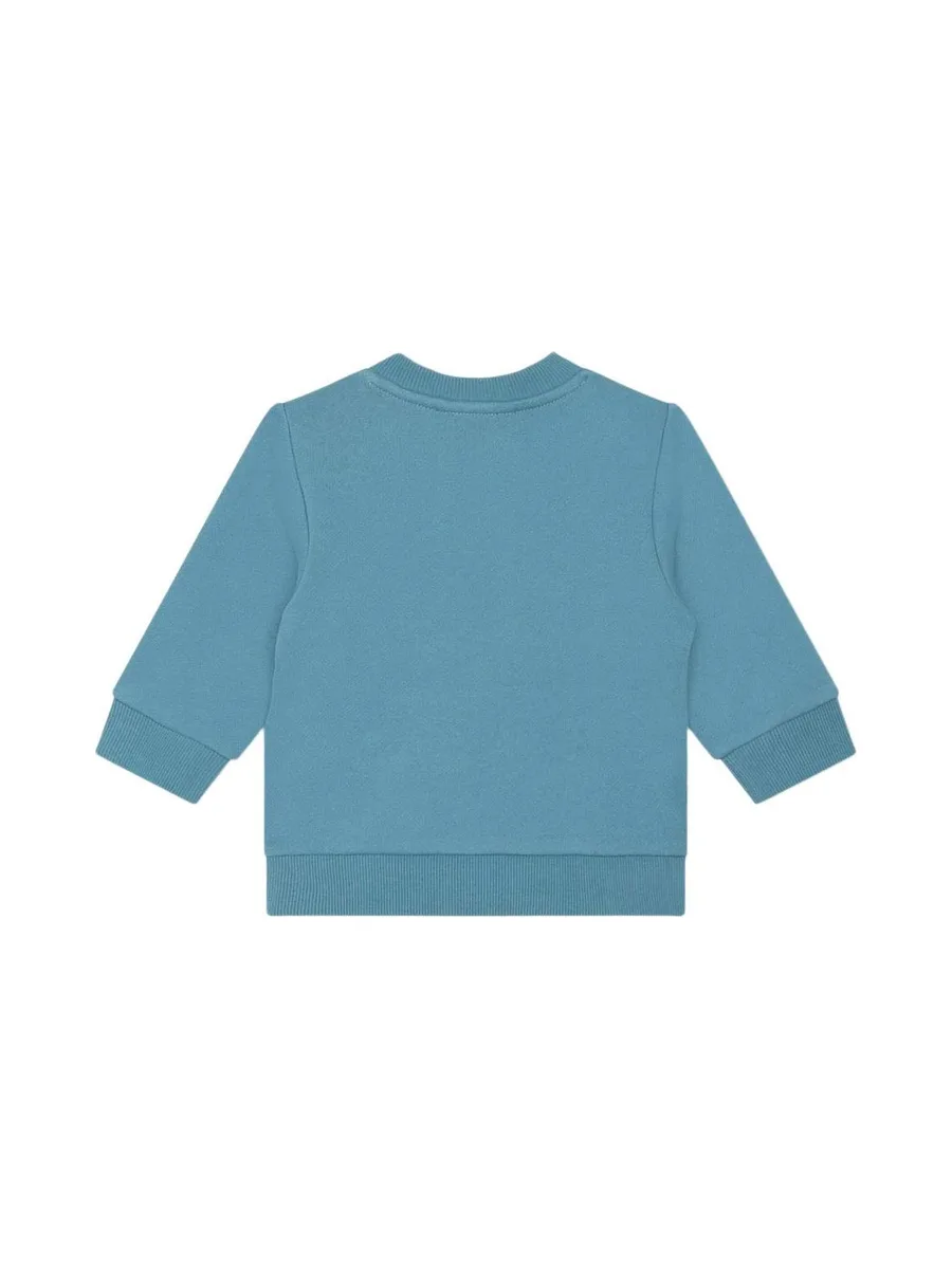 Sweat Bleu Garçon Timberland T60008 3