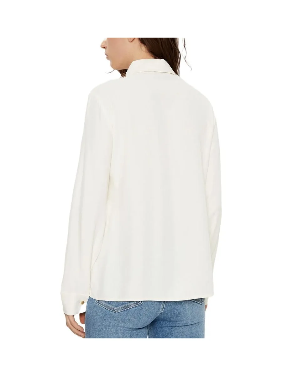 Chemise Ecru Femme Tommy Hilfiger Soft Viscose Regular 3