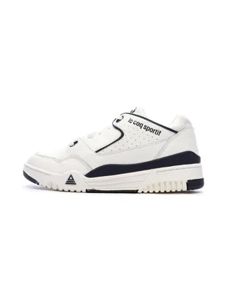Baskets Blanches/Marine Homme Le Coq Sportif T1000 1