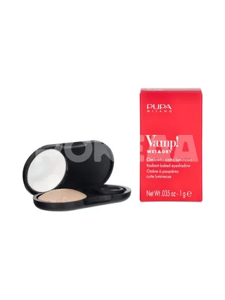 Pupa Vamp! Wet & Dry Eyeshadow 1g - #201 Champagne Gold 1