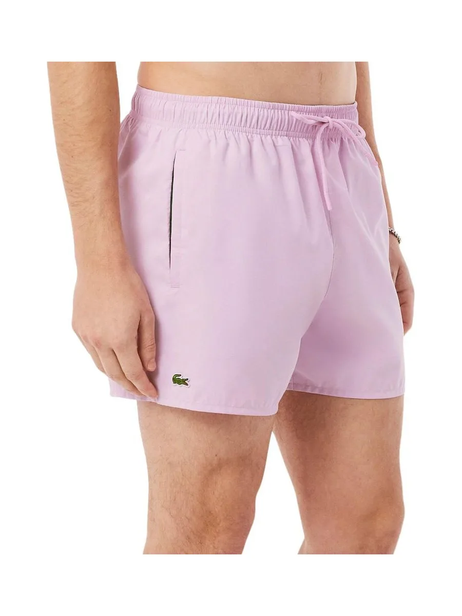 Short de bain Rose Homme Lacoste Length 2