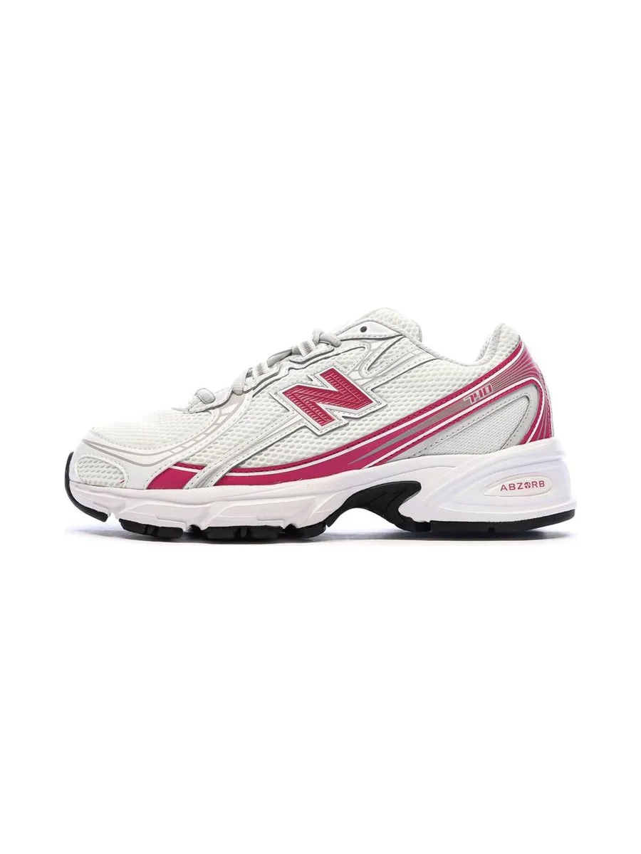 Baskets Blanches/Fushia Femme New Balance 740 2