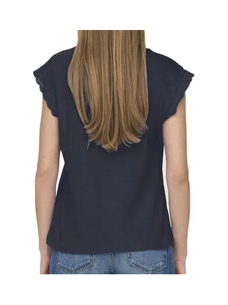 T-Shirt Marine Femme JDY Salva 2