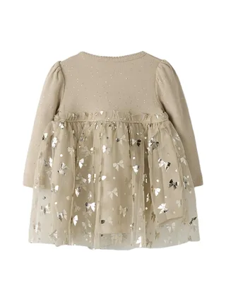 Robe Beige Fille Name it Frosally 2