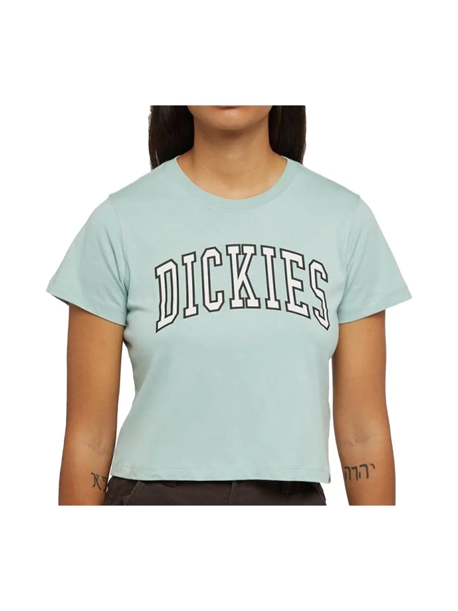 T-shirt Vert Femme Dickies Aitkin 1