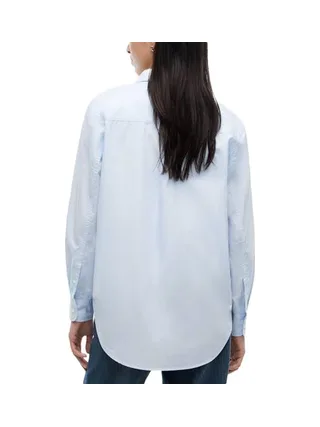 Chemise Bleu Clair Femme Tommy Hilfiger Essential Sh 2