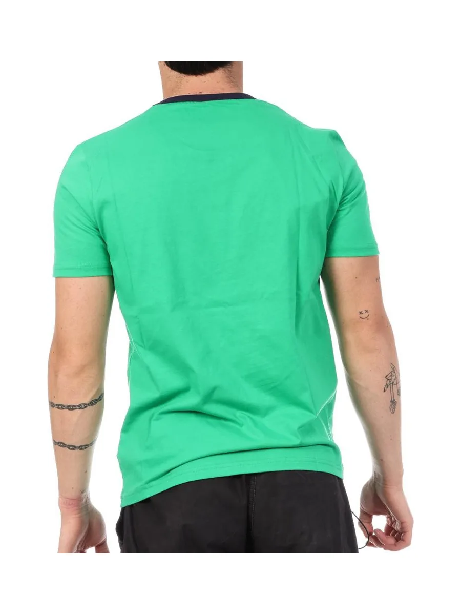 T-Shirt Vert Homme Le Coq Sportif Monochrome 3