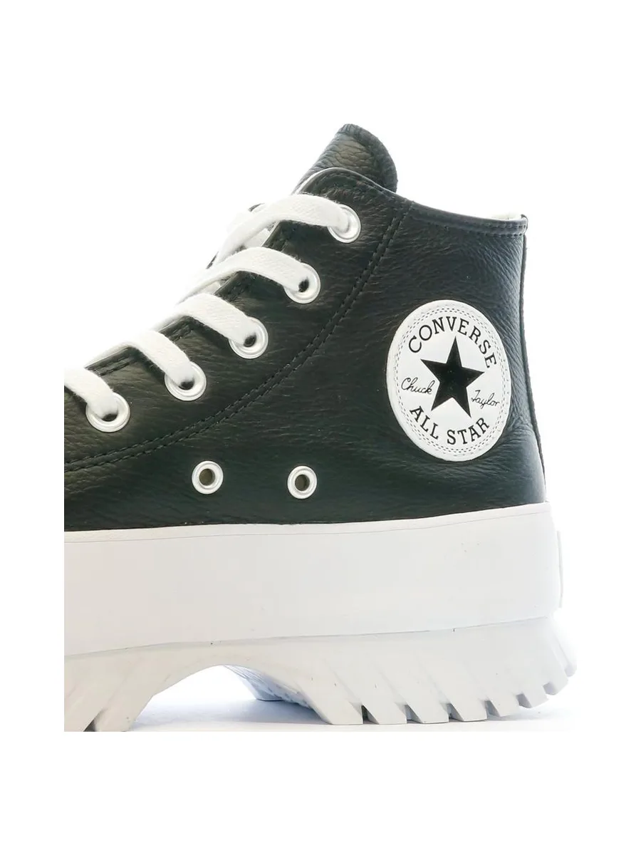 Baskets Noir Femme Converse Lugged 7