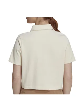 Polo Beige Femme Adidas HL6578 2