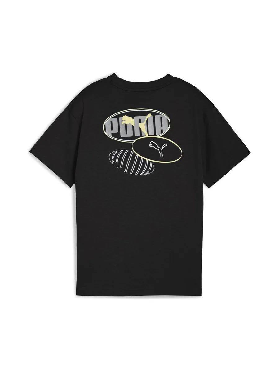 T-Shirt Noir Garçon Puma 688984 3