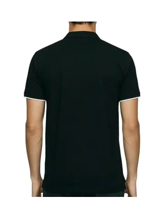 Polo Noir Homme Lee Cooper GLC2047 2