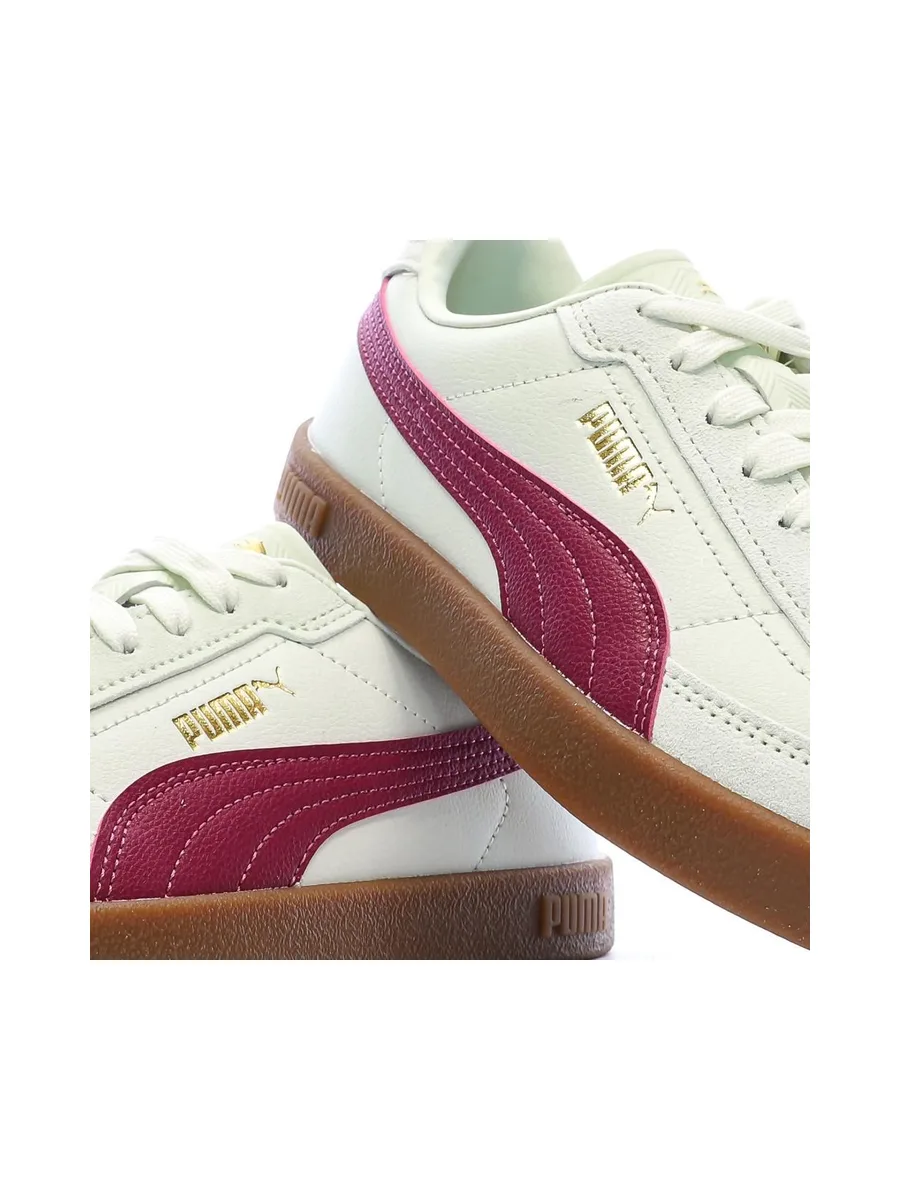 Baskets Bordeaux/Vert Femme Puma Club II Era 8