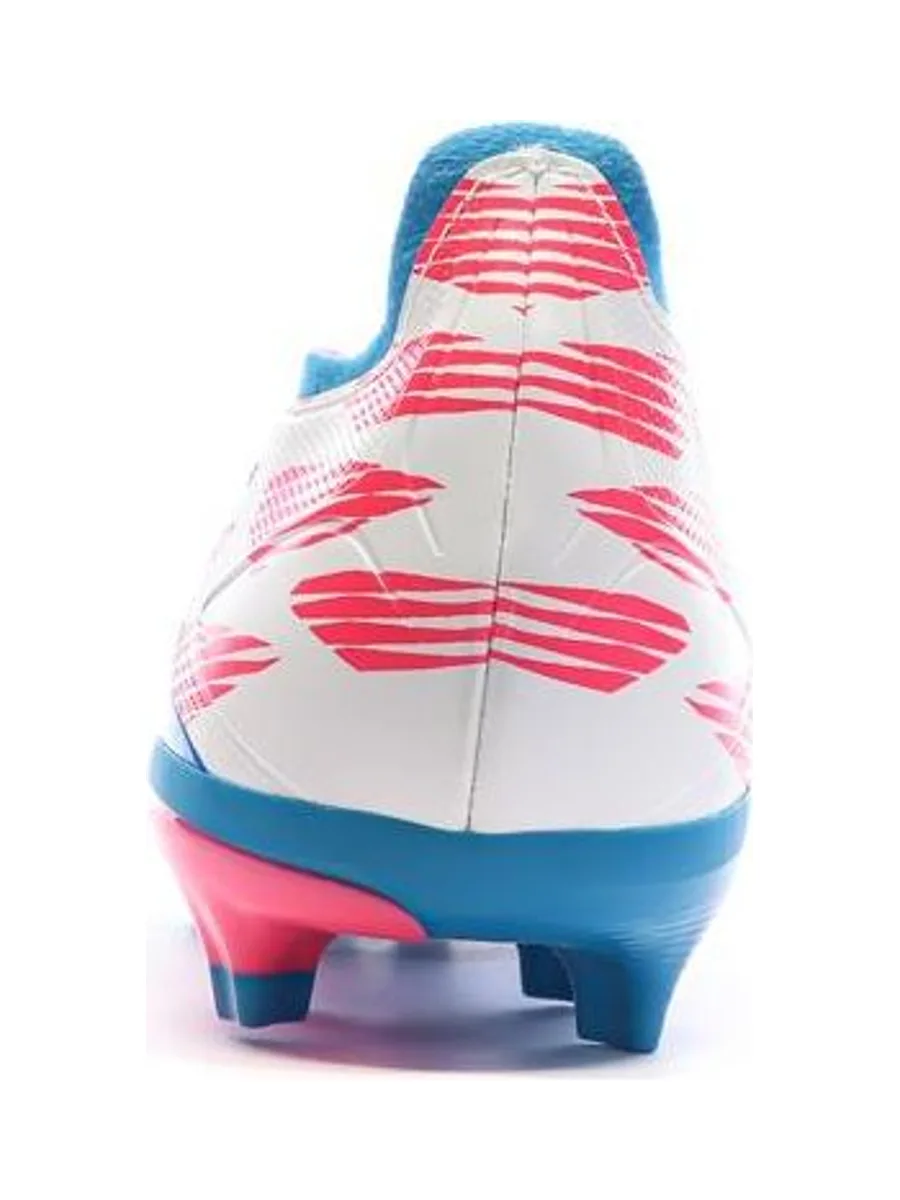 Chaussures de football Blanc/Bleu/Rose Homme Adidas Predator League 4