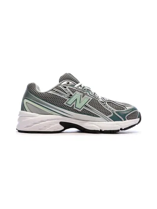 Baskets Vertes/Argent Homme New Balance 740 2