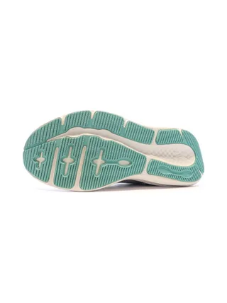 Chaussures de Running Grise/Turquoise Femme Under Armour Charged Pursuit 5