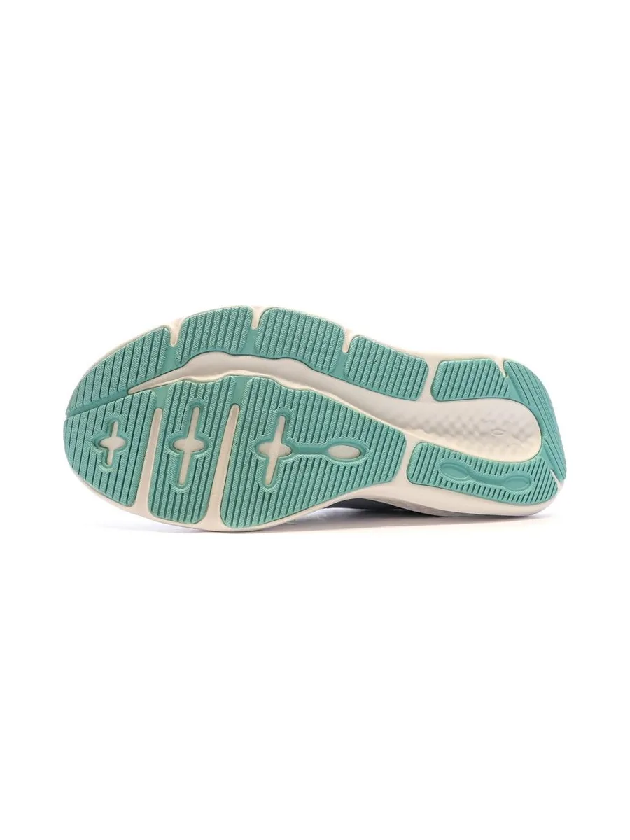 Chaussures de Running Grise/Turquoise Femme Under Armour Charged Pursuit 6