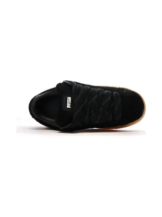 Baskets Noires Femme Puma Suede Xl 4