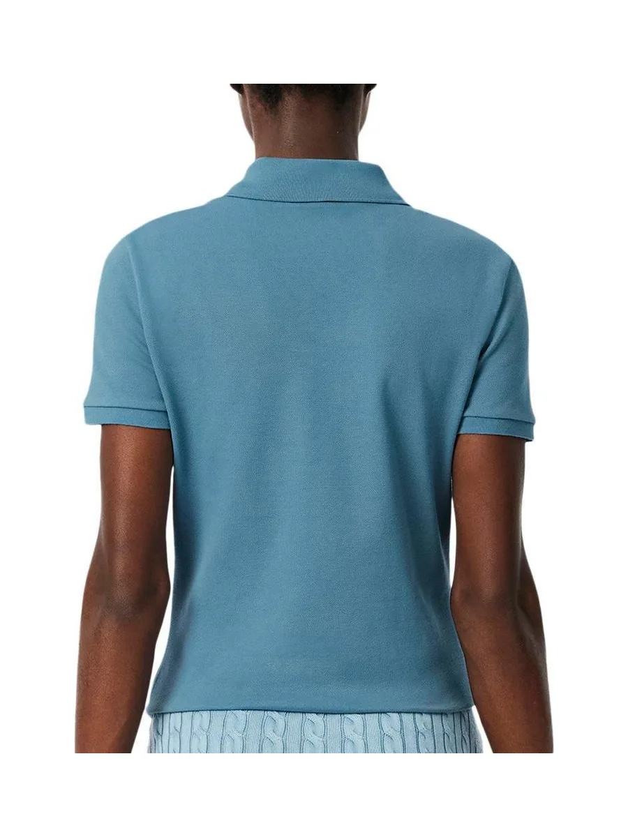 Polo Bleu Femme Lacoste PF5462-031 3
