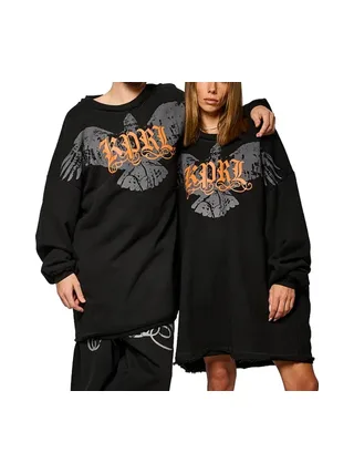 Sweat Noir mixte Kaporal Vorb 1
