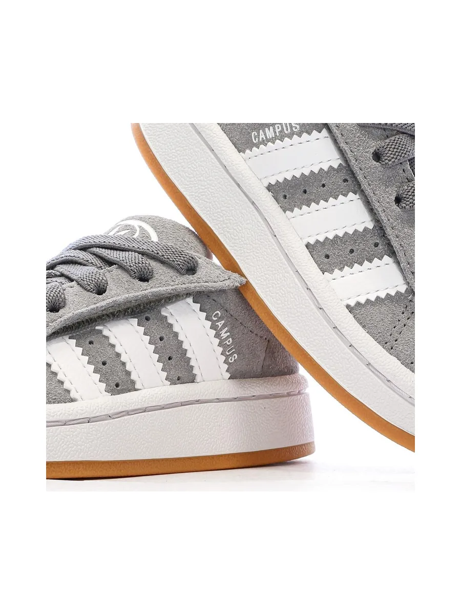 Campus Baskets Grises Clair Fille Adidas 8