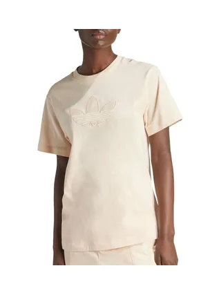 T-shirt Jaune Femme Adidas Monogram 1