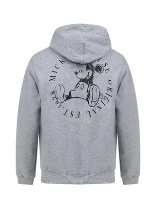 Sweat à Capuche Gris Mixte Disney Mickey Circle 1928 2