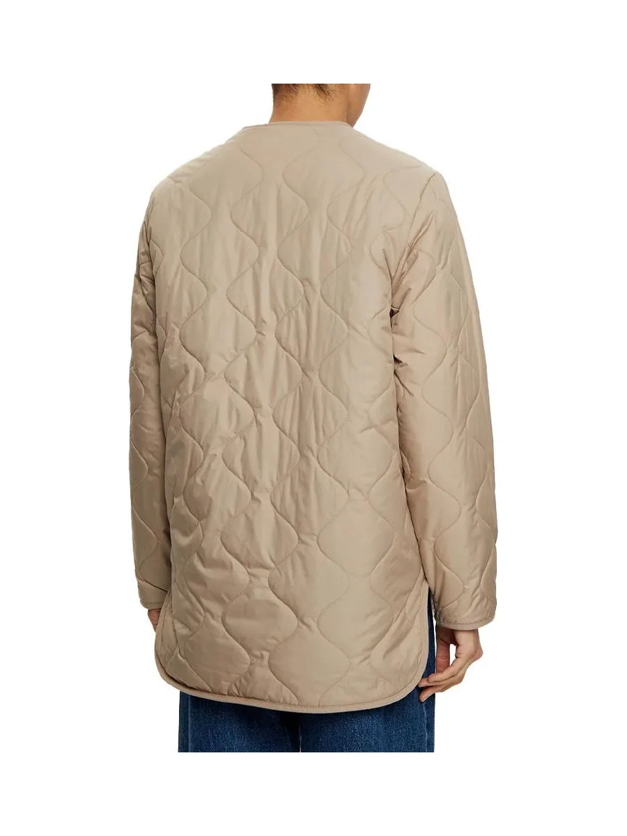 Blouson Beige Femme Converse Malden Liner 3