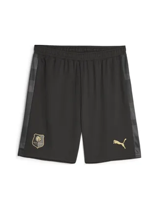 Stade Rennais Short de foot Noir/Gris Homme Puma 2023/24 1
