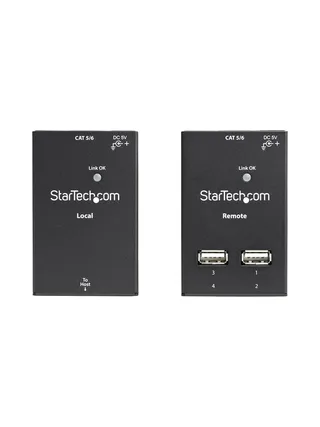 4 Port USB 2.0-Over-Cat5-or-6 Extender 5