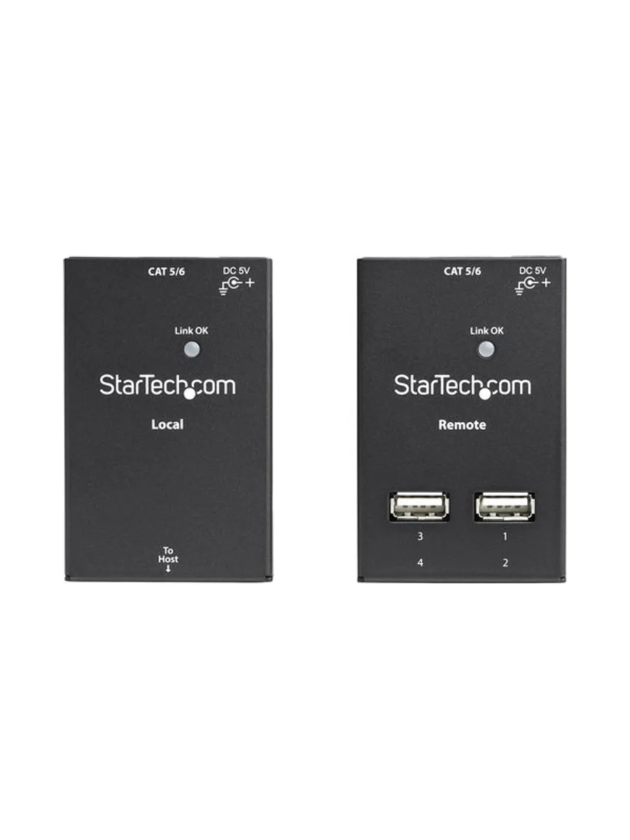 4 Port USB 2.0-Over-Cat5-or-6 Extender 5