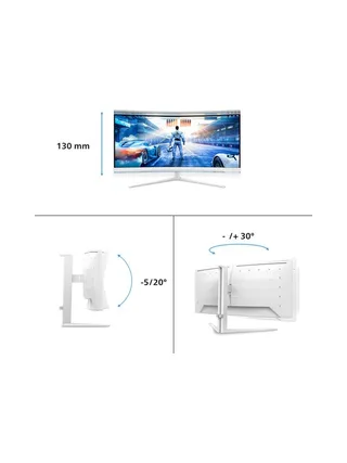 Philips Evnia 5000 34M2C5501A/00 computer monitor 3