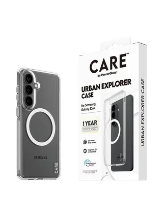 PG CARE Samsung S26+Urban clear/white Qi 6