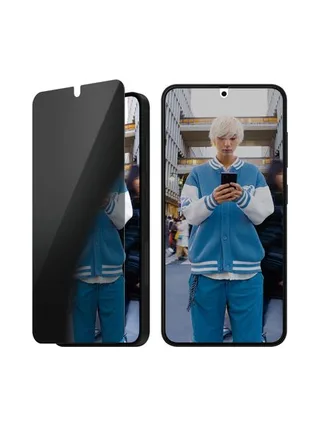 PanzerGlass ® 2-Way Privacy Screen Protector Samsung Galaxy S25 | S24 | Ultra-Wide Fit 1
