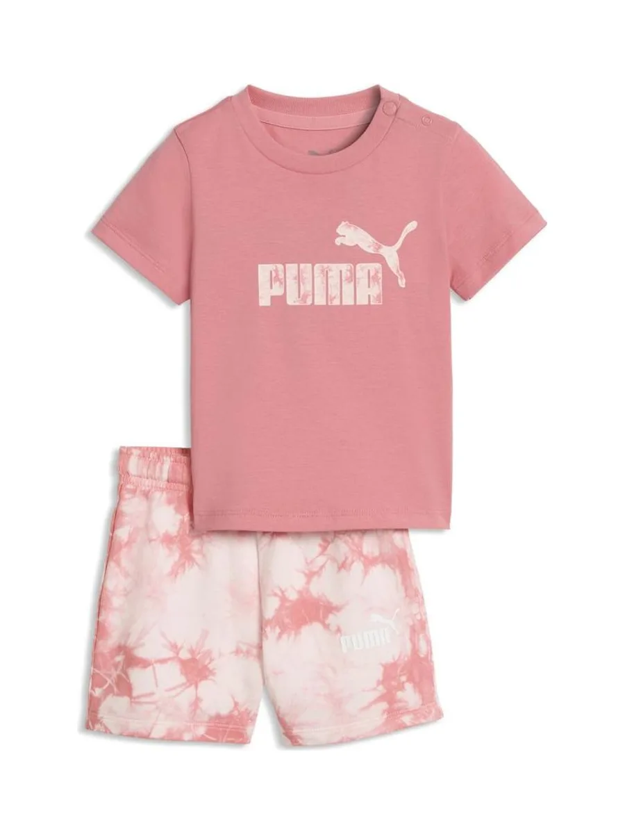 Ensemble Rose Fille Puma Minicats Ess 2