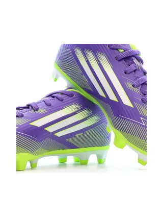 Chaussures de Foot Violet/Jaune Junior Adidas F50 Club FG/MG 7