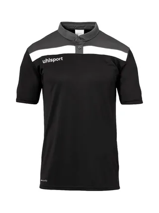 Polo Gris/Noir Homme UHLSPORT Offense 23 1