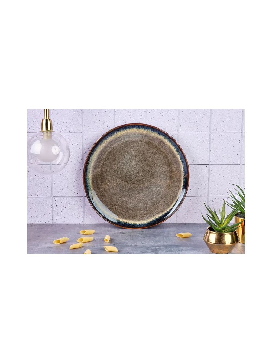 Plateau de service GENESIS Ø33cm - Basalte 2