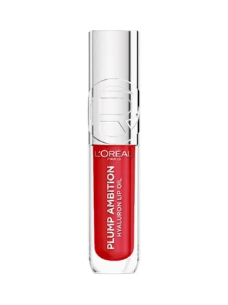 Huile à Lèvres Repulpante Plump Ambition Hyaluron Lip Oil L'Oréal Paris 380 Rouge In Love 2