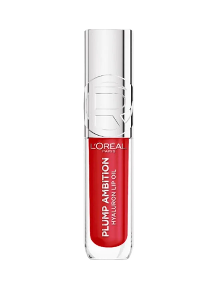 Huile à Lèvres Repulpante Plump Ambition Hyaluron Lip Oil L'Oréal Paris 380 Rouge In Love 3