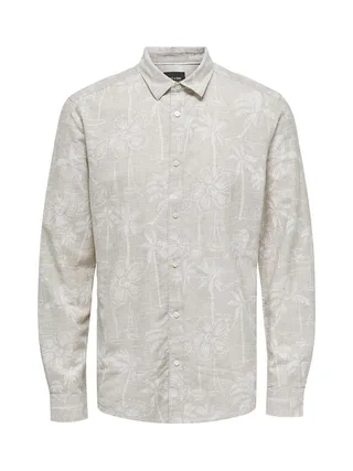 Chemise Grise Homme Only & Sons Caiden 1
