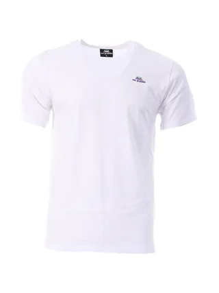 T-shirt Blanc Homme No Publik Brand 1