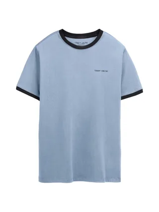 T-shirt Bleu/Marine Garçon Teddy Smith 61007493D 1