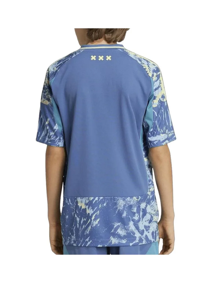 Ajax Amsterdam Maillot Extérieur Bleu Garçon Adidas 24/25 3